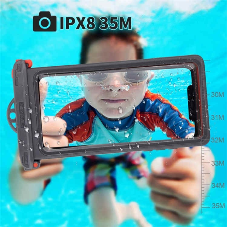 For Smart Phones Below 6.9 Inch IPX8 Waterproof Phone Case