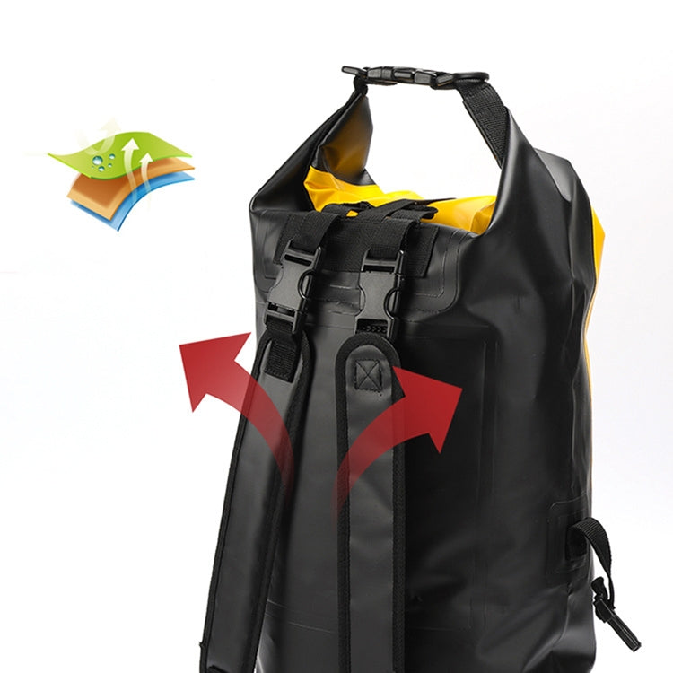 25L Waterproof Backpack Waterproof Bucket Bag With Reflective Strip