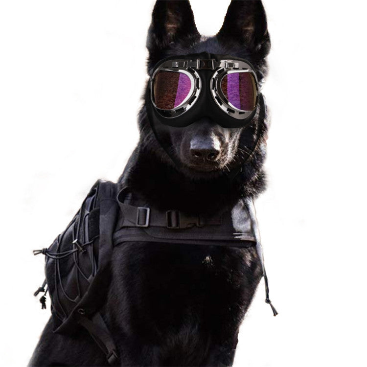 Creative Pet Sunglasses Big Frame Goggles Dog Harley Glasses
