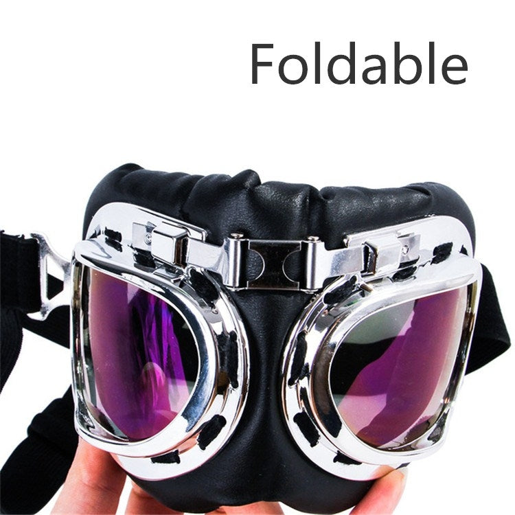 Creative Pet Sunglasses Big Frame Goggles Dog Harley Glasses
