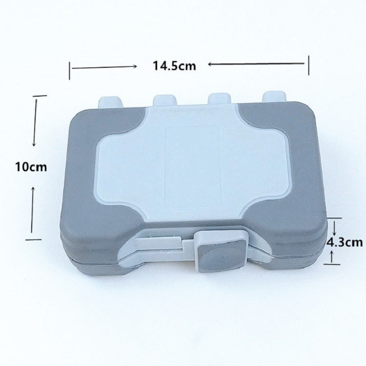 7 In 1 Hex Handle Three-pointed Cross-blade Flat Drill Woodworking Hole Reaming Drill