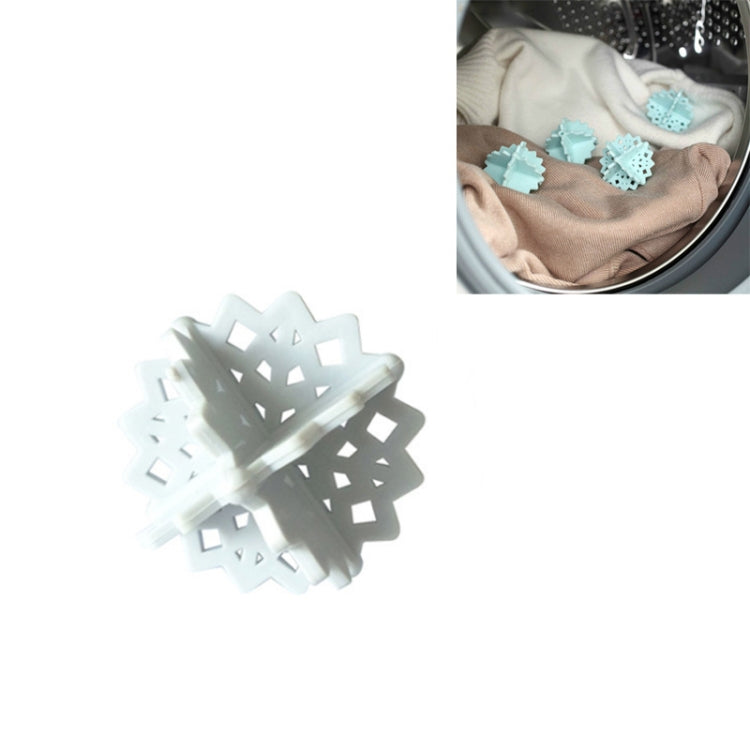 4 PCS Snowflake Magic Decontamination Anti-winding Bra Underwear Care Washing Machine Laundry Ball