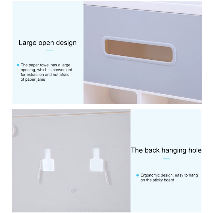 Bathroom No Punching Napkin Holder Tray