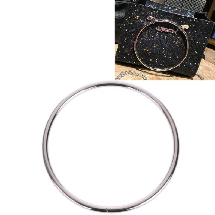 2 Pairs Metal Round Bag Handbag Frame Bag Accessories