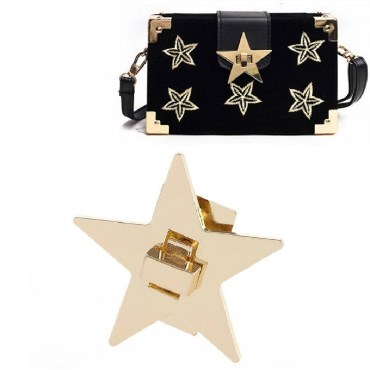 20 PCS Metal Lock Luggage Hardware Accessories Star Lock