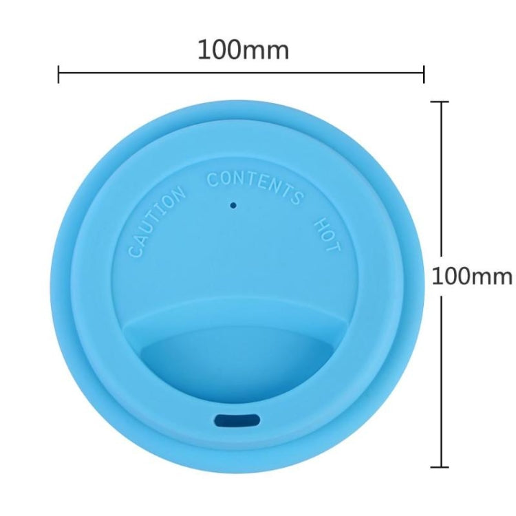 5 PCS Anti-Dust Silicone Cup Lid Cover Leakproof Thick Suction Seal Cap Insulated Covers