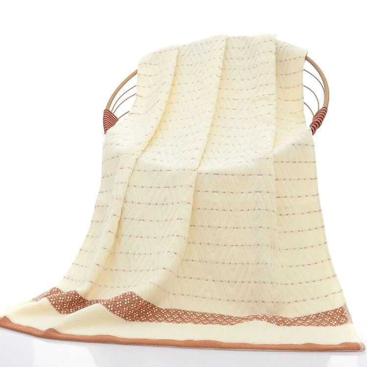 Business Hotel Cotton Rhombus Check Towel