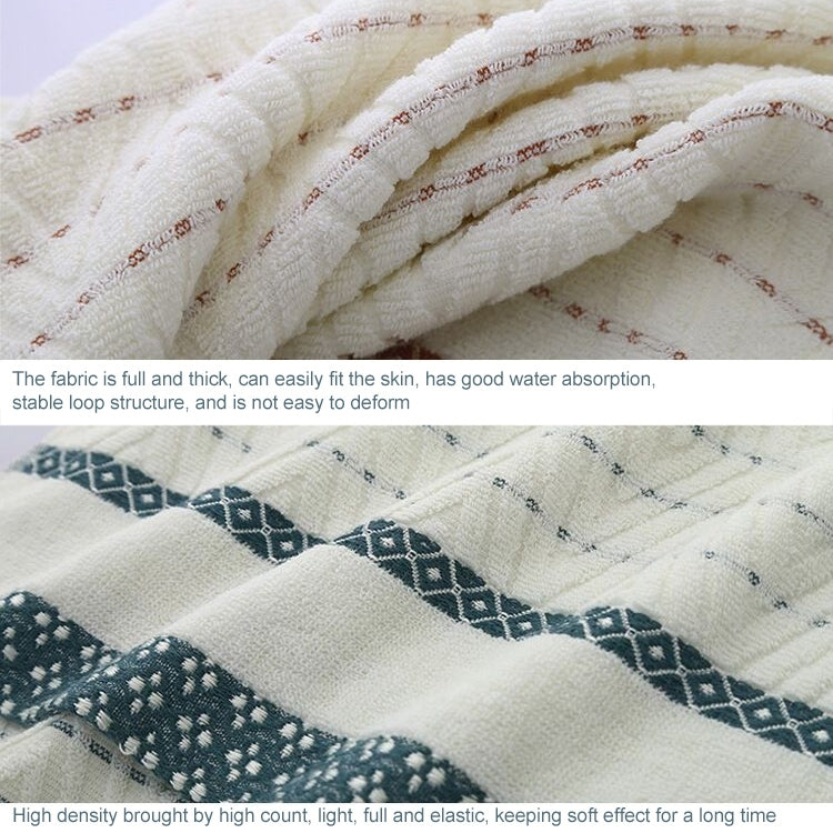 Business Hotel Cotton Rhombus Check Towel