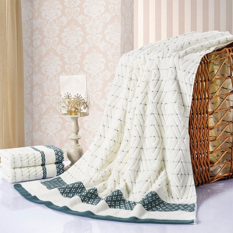 Business Hotel Cotton Rhombus Check Towel