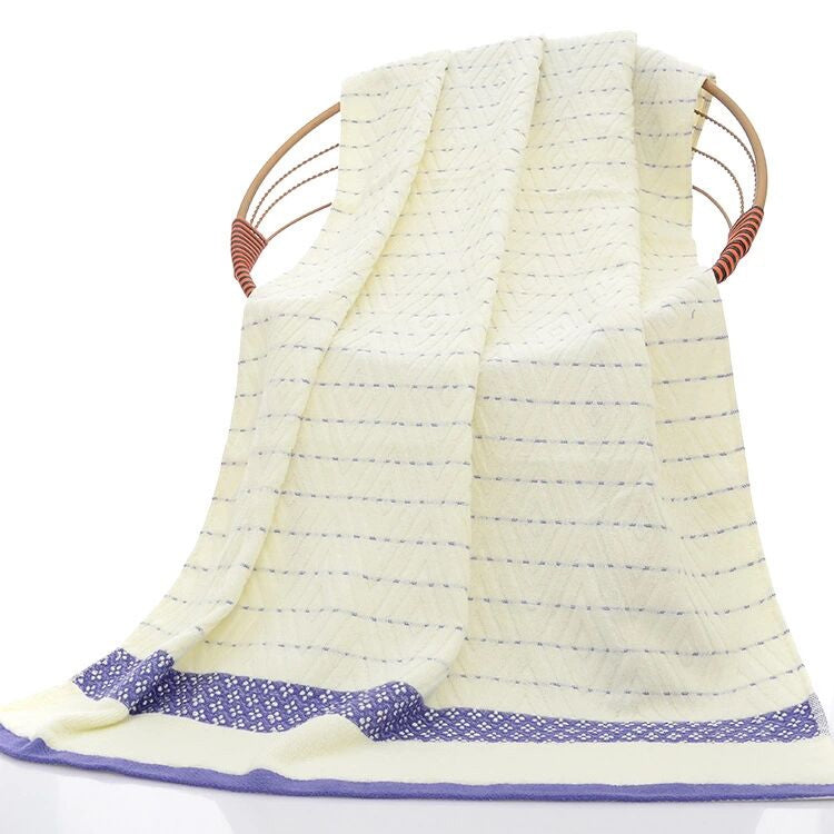 Business Hotel Cotton Rhombus Check Towel