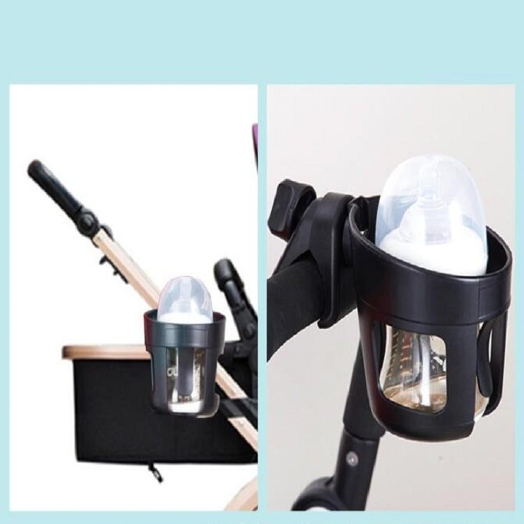 Baby Stroller Accessories Cup Holder Children Tricycle Bicycle Stroller Umbrella Car Bottle Water Bottle Cup Holder, Size:16×10.5×11.5cm(Black)