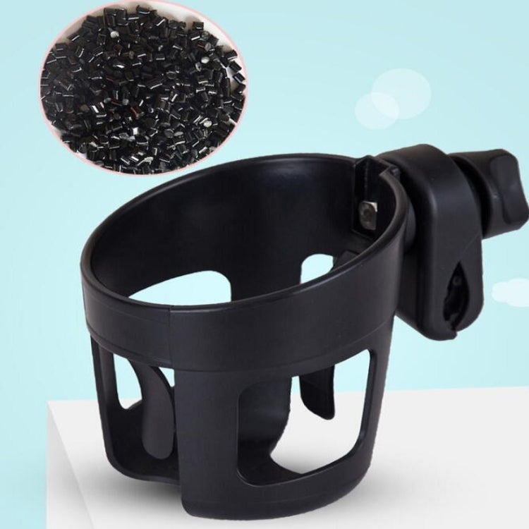 Baby Stroller Accessories Cup Holder Children Tricycle Bicycle Stroller Umbrella Car Bottle Water Bottle Cup Holder, Size:16×10.5×11.5cm(Black)