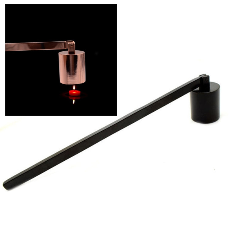 Candle Extinguisher Cover Candle Candle Hood Candle Candle Scent Candle Tool, Color:Black