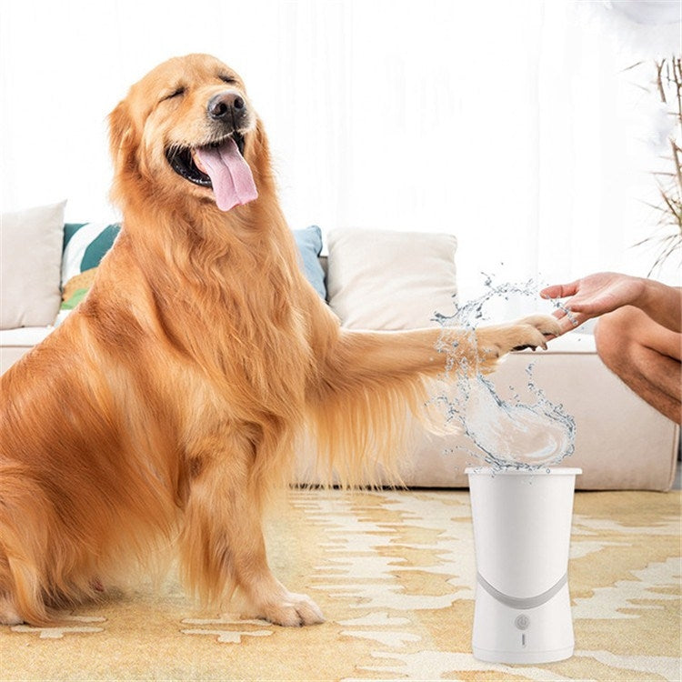 HS-XJB01 USB Rechargeable Pet Automatic Electric Dog Foot Washing Cup