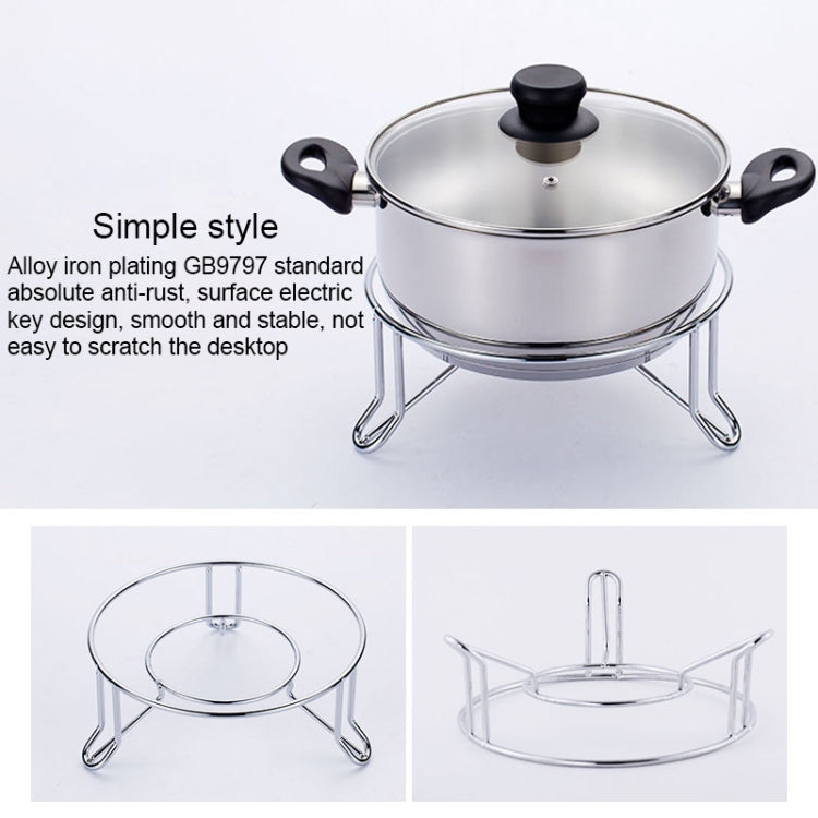 Pot Rack Wok Steamer Pot Mat Kitchen Shelf