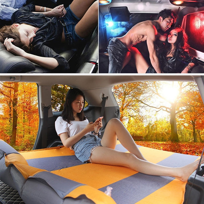 Inflatable Automatic SUV Car Inflatable Bed Travel Car Outdoor Air Mattress Bed Car Auto Sources Bed Travel Bed