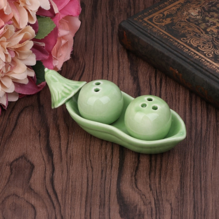 5 PCS Creative Gift Ceramic Salt Pepper Cans Gift Box Pea Cruet