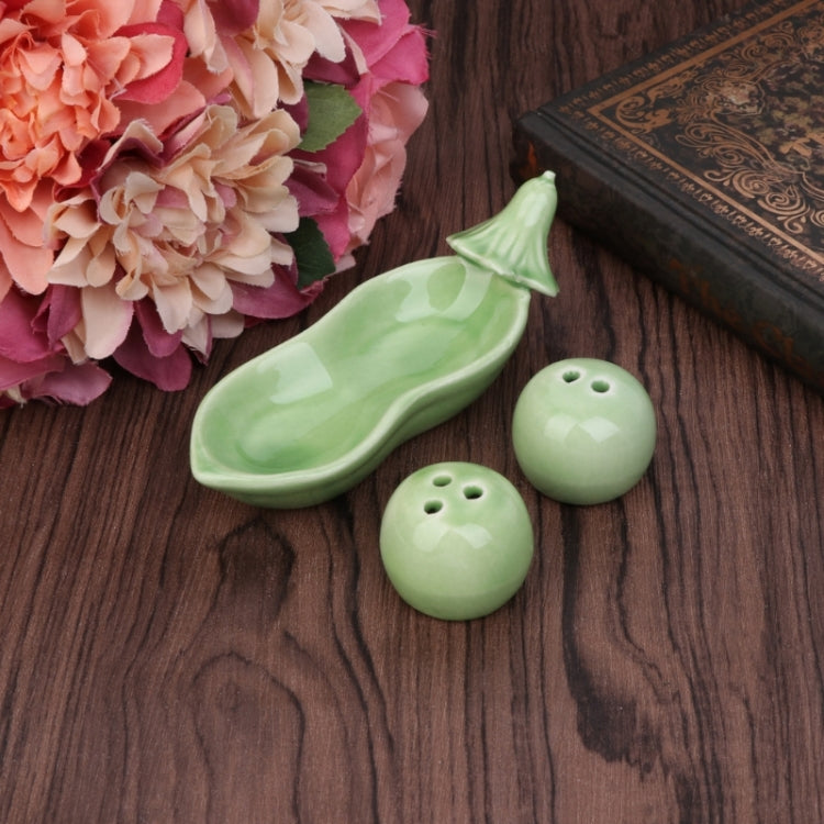 5 PCS Creative Gift Ceramic Salt Pepper Cans Gift Box Pea Cruet