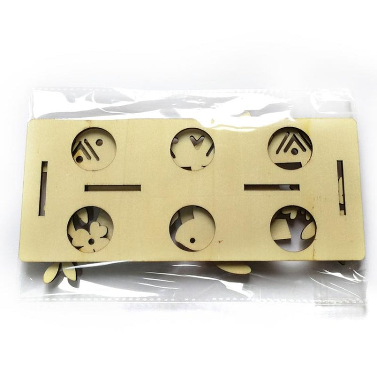 Wooden Easter Egg Stand Home Decoration