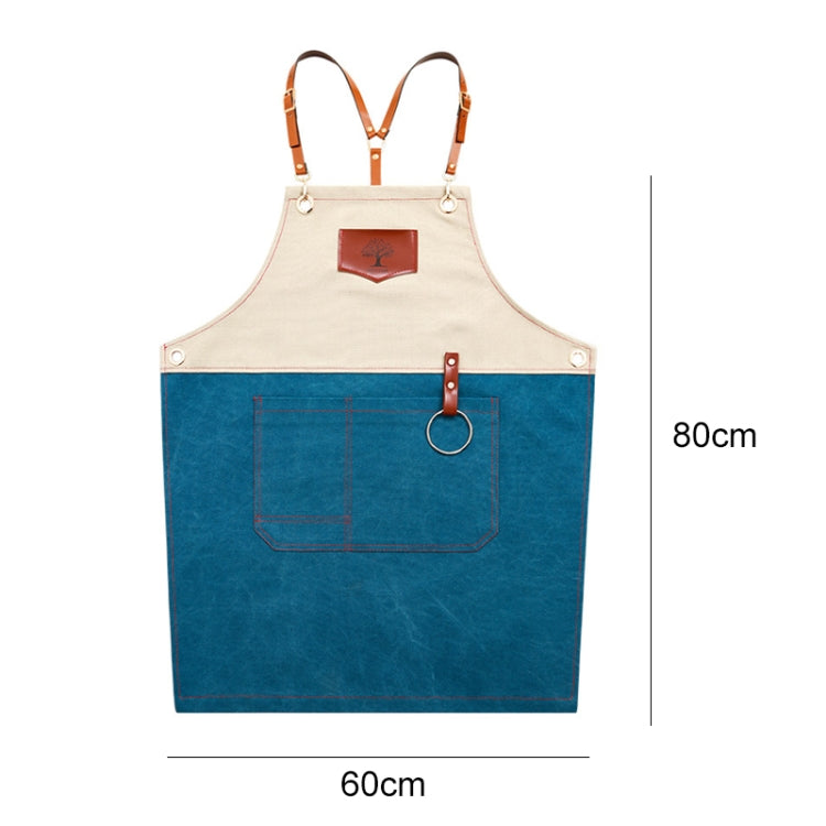 Men Women Overalls Denim Apron
