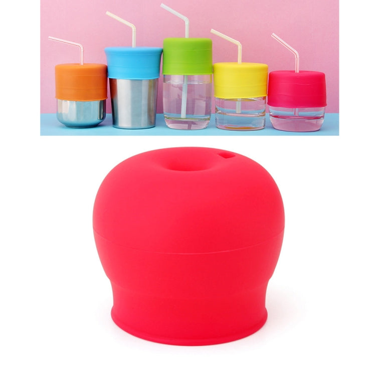 Straw Cup Lid Silicone Leakproof Cup Lid for Children