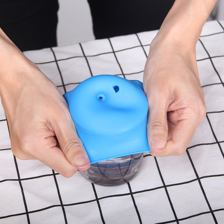 Straw Cup Lid Silicone Leakproof Cup Lid for Children