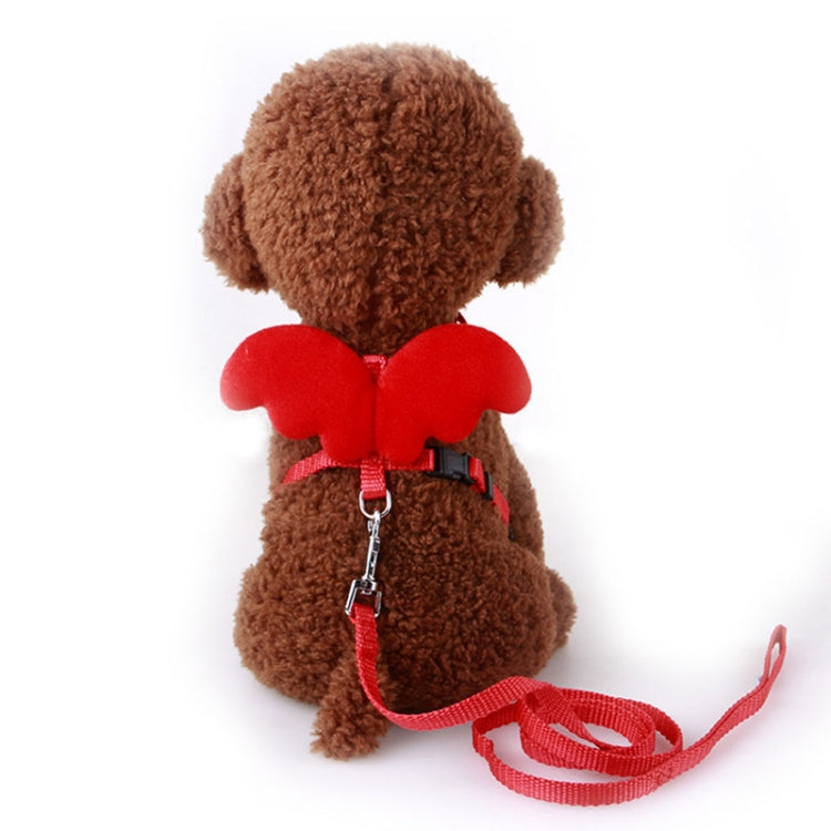 Cute Angel Pet Dog Leashes Adjustable Leash Pet Accessories, Size:S