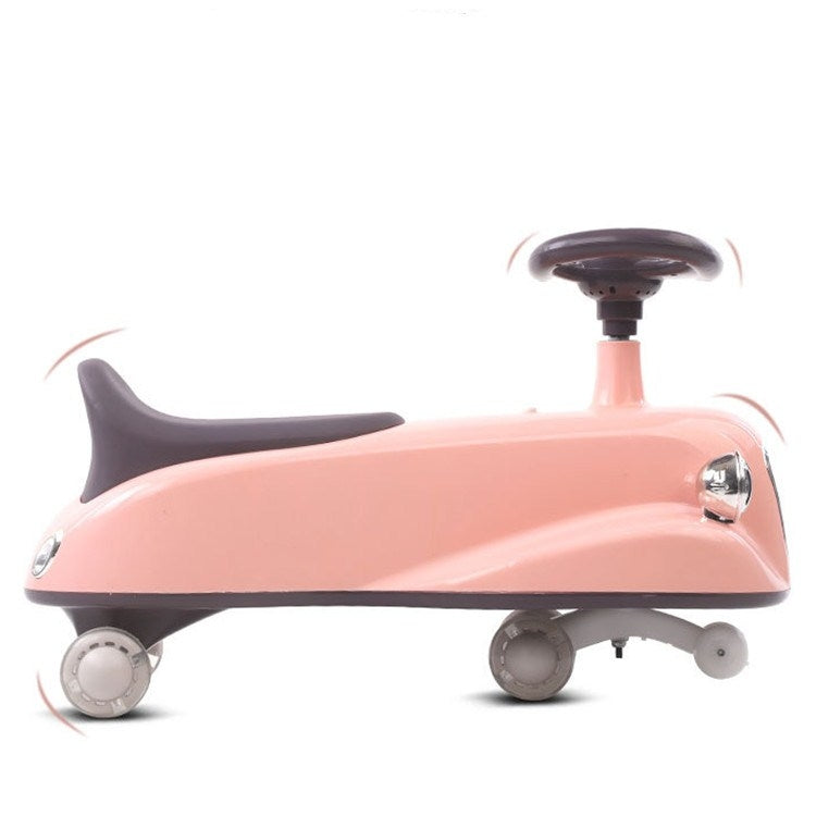Childrens Twisting Car Anti-side-fall Childrens Swing Car Scooter