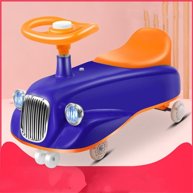 Childrens Twisting Car Anti-side-fall Childrens Swing Car Scooter