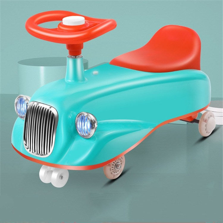 Childrens Twisting Car Anti-side-fall Childrens Swing Car Scooter
