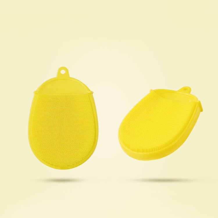 Baby Shower Shampoo Silicone Massage Brush