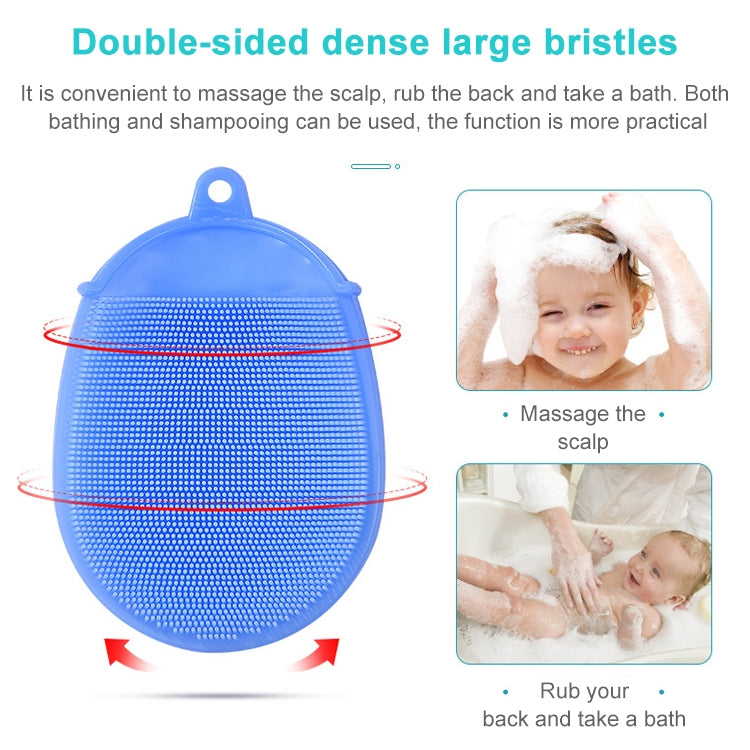 Baby Shower Shampoo Silicone Massage Brush