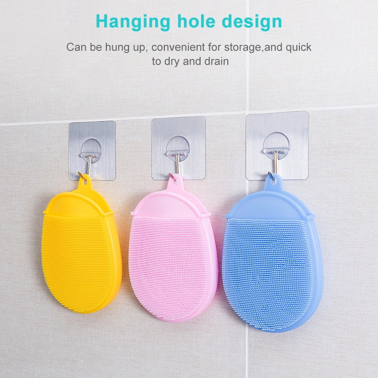 Baby Shower Shampoo Silicone Massage Brush