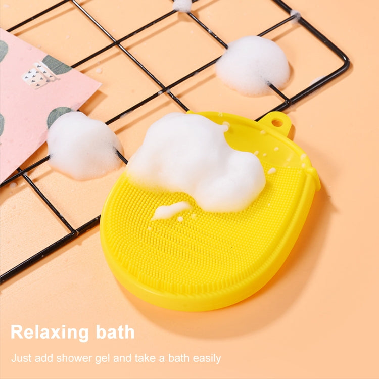 Baby Shower Shampoo Silicone Massage Brush