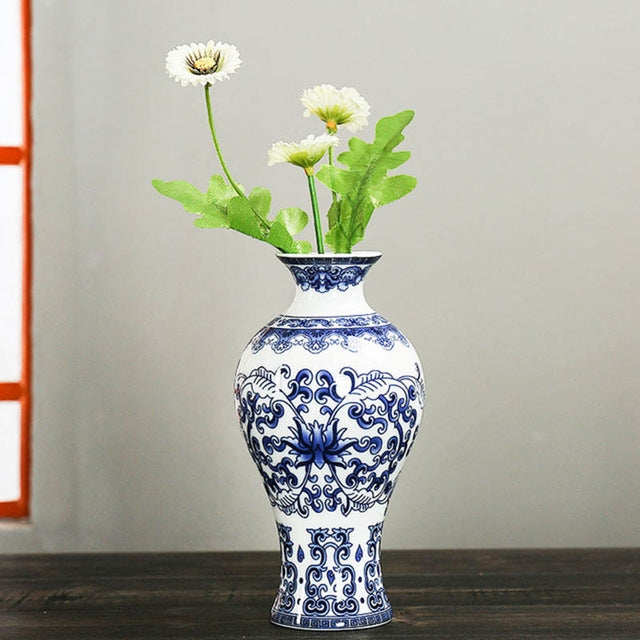 Wall Hanging Flower Antique Jardiniere Ceramic Vase Home Decoration