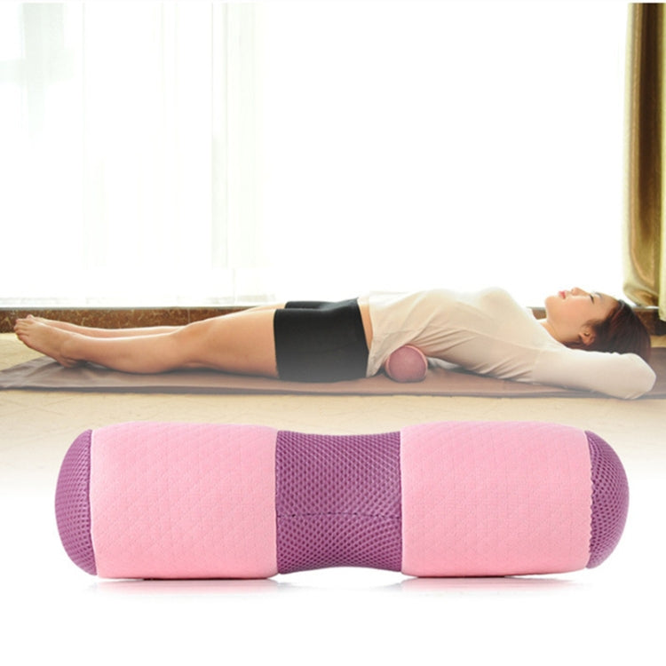 Mutifunction Yoga Waist Neck Back Pillow Rebound Breathable Cloth Memory Foam Pillow Cervical Health Care Pain Release Pillow