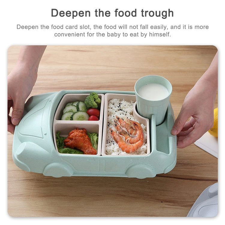 Bamboo Fiber Baby Cartoon Car Plate