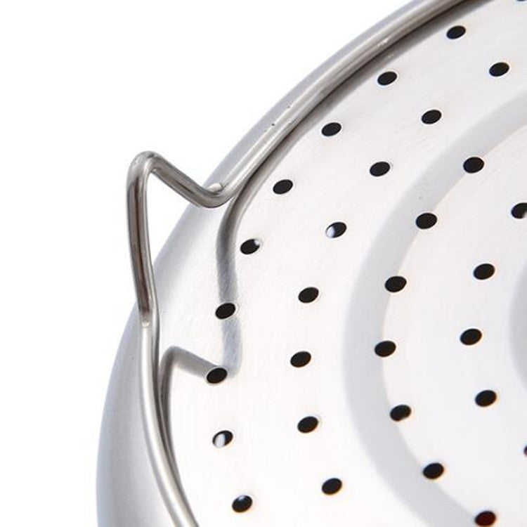 Stainless Steel Steaming Basket Plug-in Silicone Handle Pressure Cooker Steamer Kitchen Cooker Accessories, Typle:6 Quarts