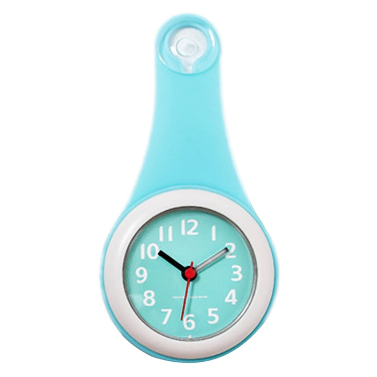 Simple Bathroom Clock Creative Wall Clock Kitchen Refrigerator Waterproof Mute Small Clock