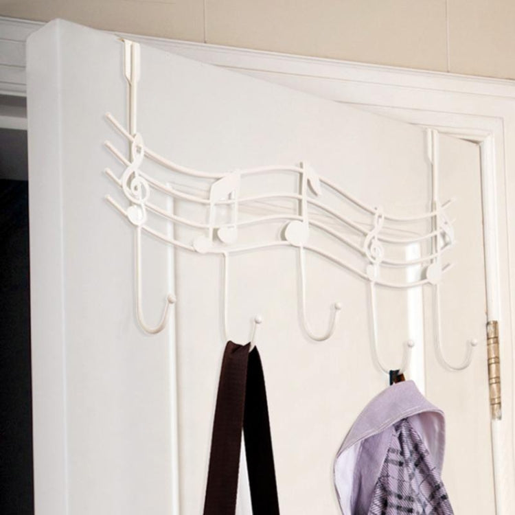 Metal Musical Notes Door Back Hanging Hooks