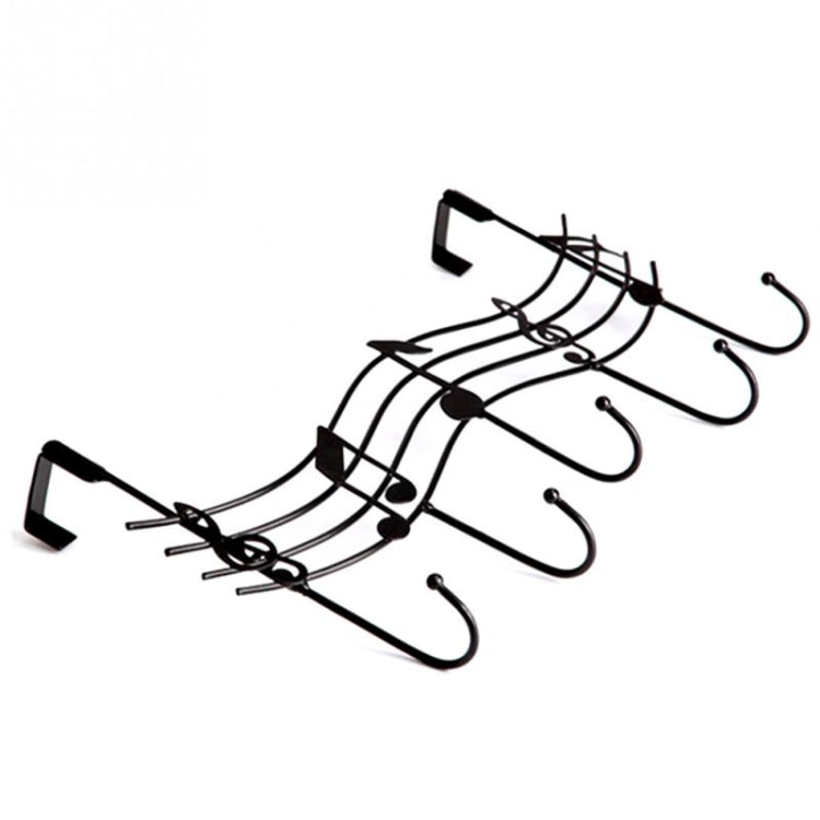 Metal Musical Notes Door Back Hanging Hooks