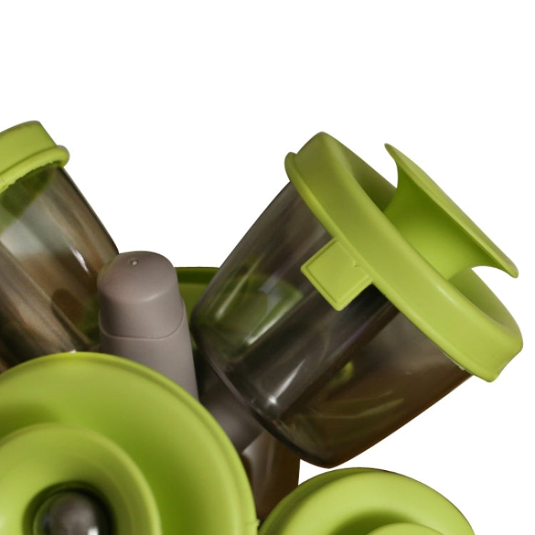 2 PCS 6 in 1 Creative Spice Tree Pots Seasoning Tanks Cans Set Pop Up Spice Rack