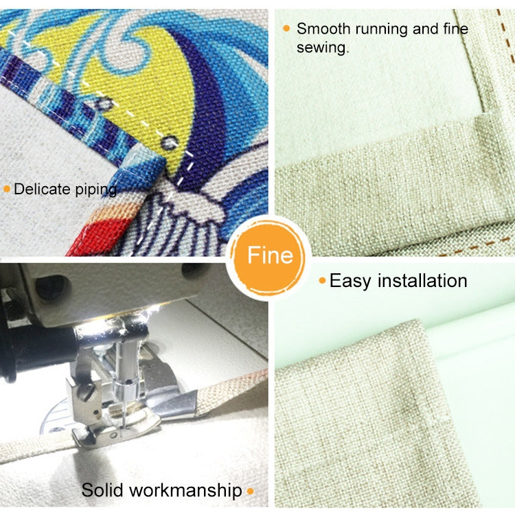 Cotton Linen Curtains Kitchen Bedroom Partition Curtain Blackout Half Curtain Door Cloth, Size:75cm x 90cm