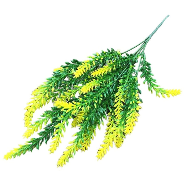 5 PCS Romantic Lavender Flower Silk Artificial Flowers Fake Flowers Grain Decorative Simulation Plants