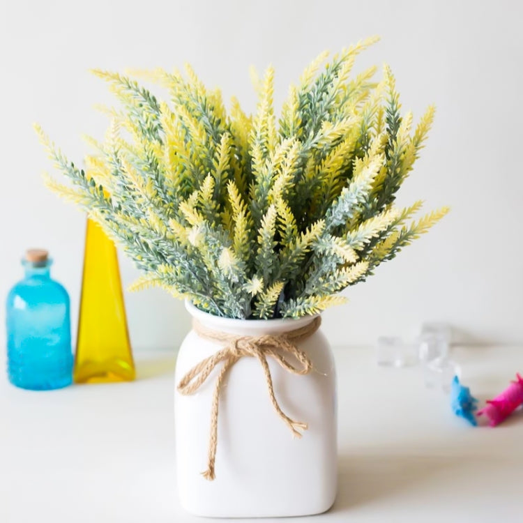 5 PCS Romantic Lavender Flower Silk Artificial Flowers Fake Flowers Grain Decorative Simulation Plants