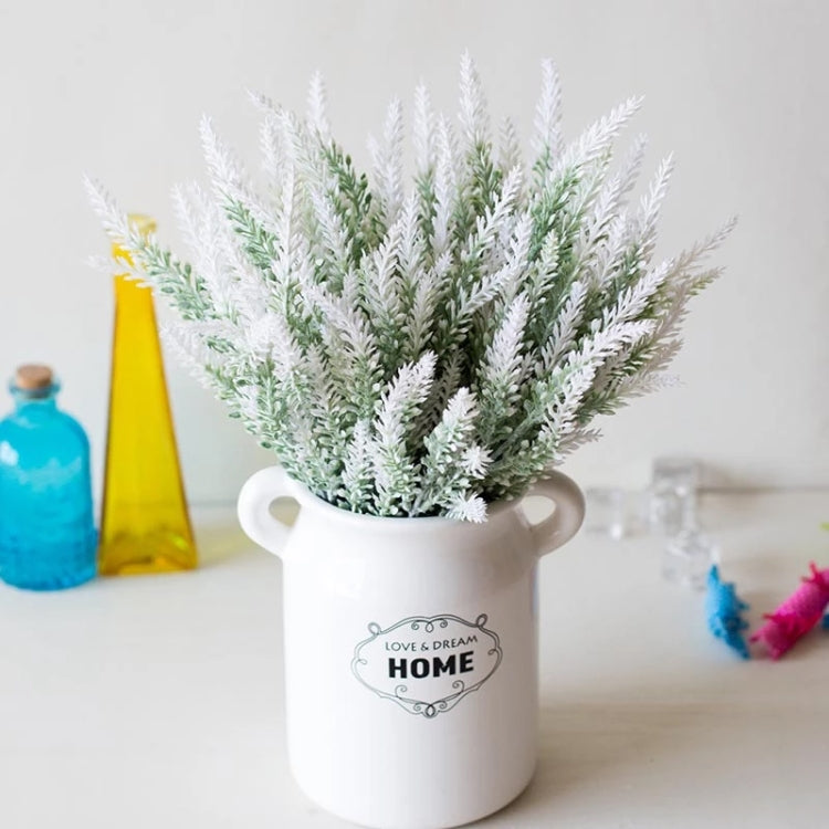 5 PCS Romantic Lavender Flower Silk Artificial Flowers Fake Flowers Grain Decorative Simulation Plants