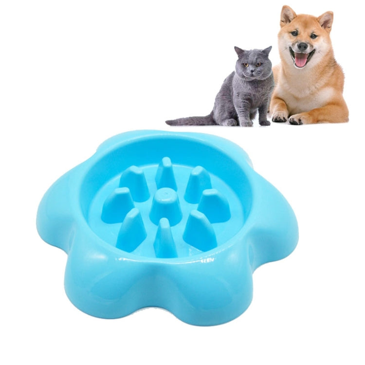 Pet Bowl Dog Cat Slow Food Anti-choke Bowl