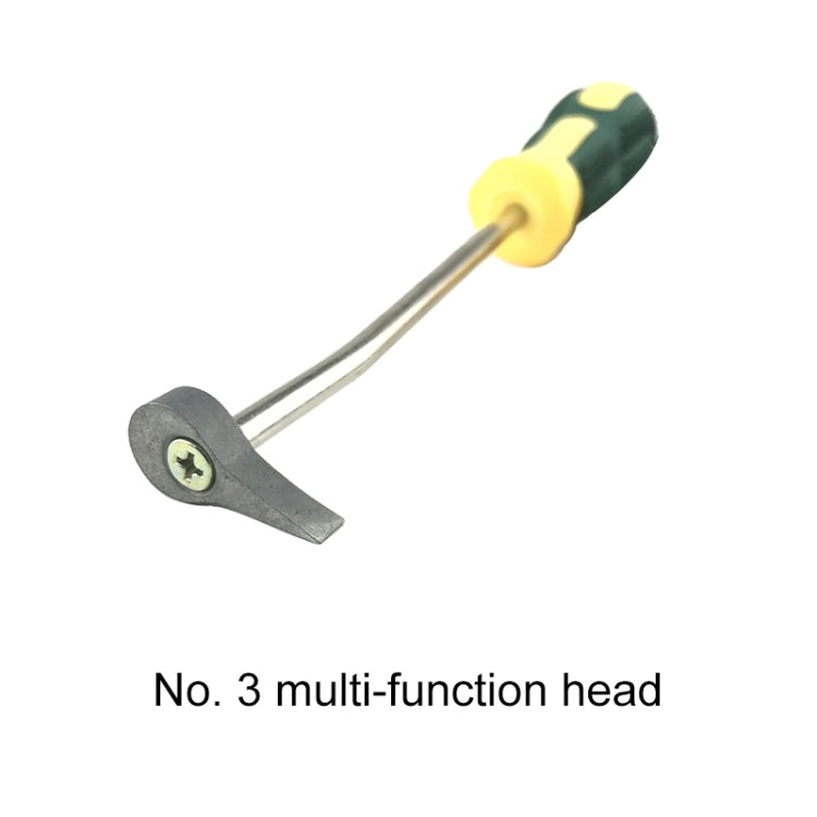 Tile Joint Cleaning Tool Alloy Joint Taper Tungsten Steel Slotting Device, Style:No. 3 Head