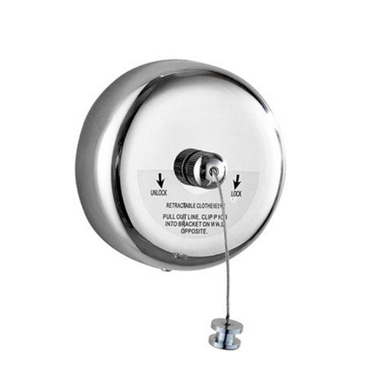 Portable Stainless Steel Wall Hanging Retractable Clothesline Indoor Clothes Drying Rack