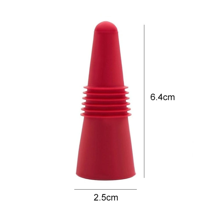 Food Grade Silicone Wine Stopper Creative Preservation Bottle Stopper